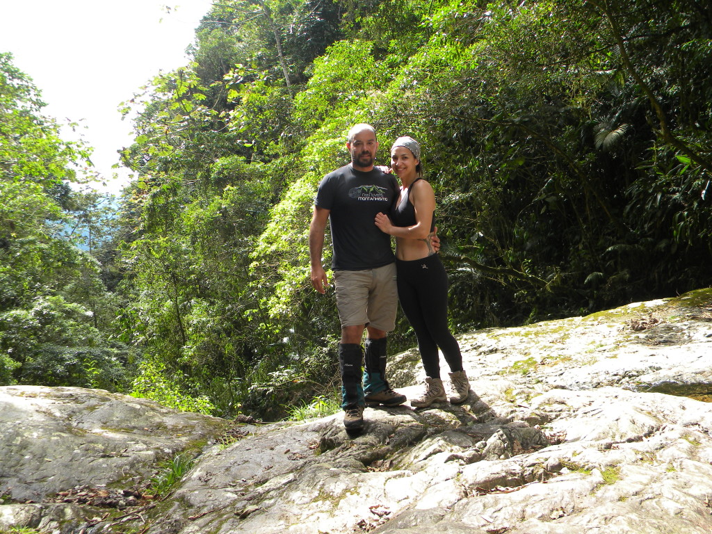 Cachoeira dos Marumbinistas, inicio do conjunto.