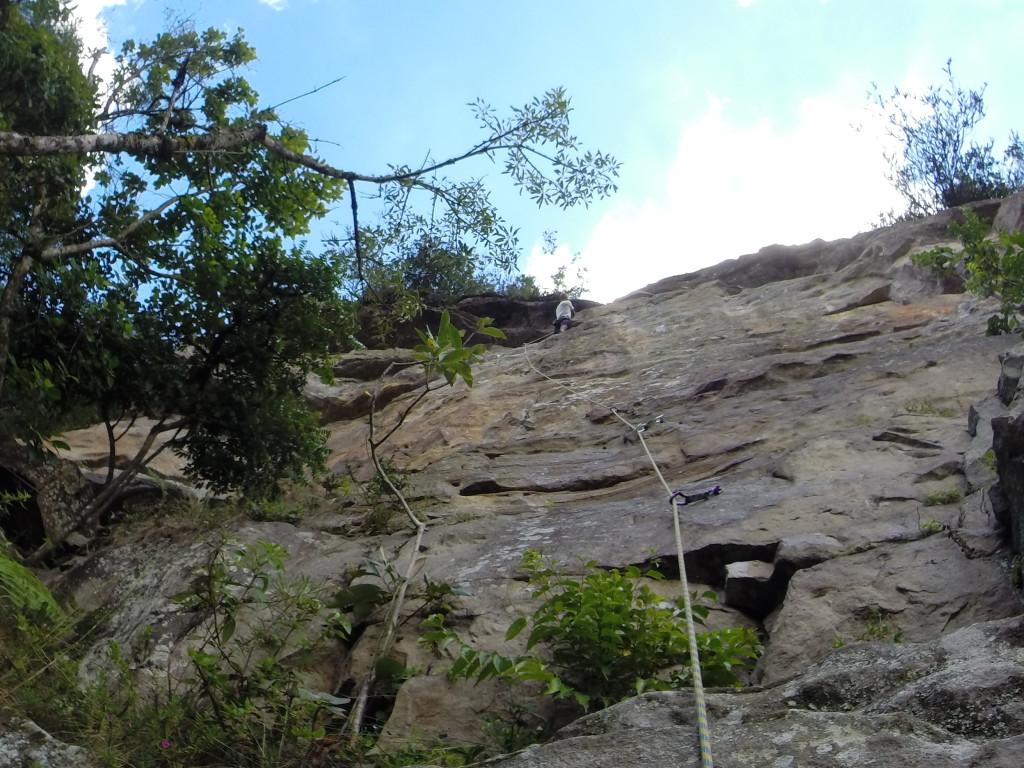 Eu na via Rainha do Abismo