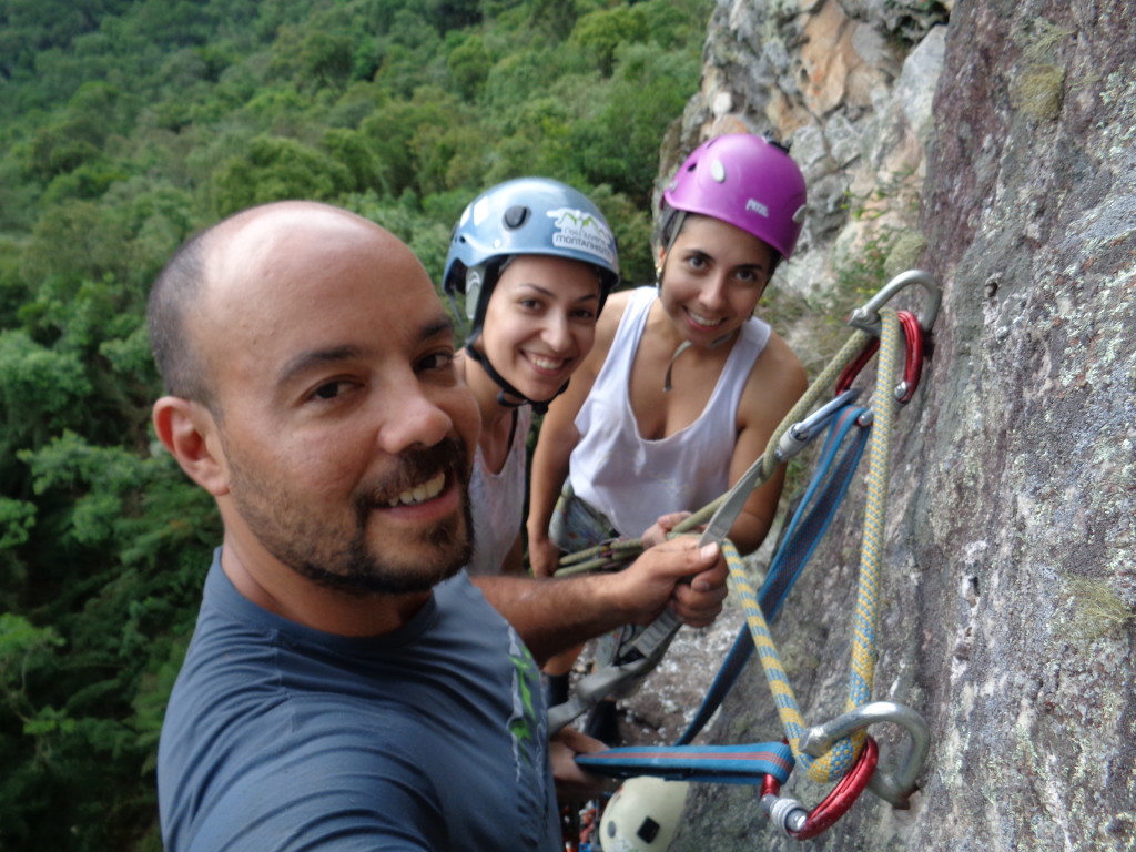 Eu, Michelle e Carol na parada da Cipo