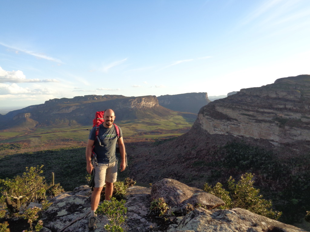 Cume do Pai Inácio com a Chapada Diamantina ao fundo