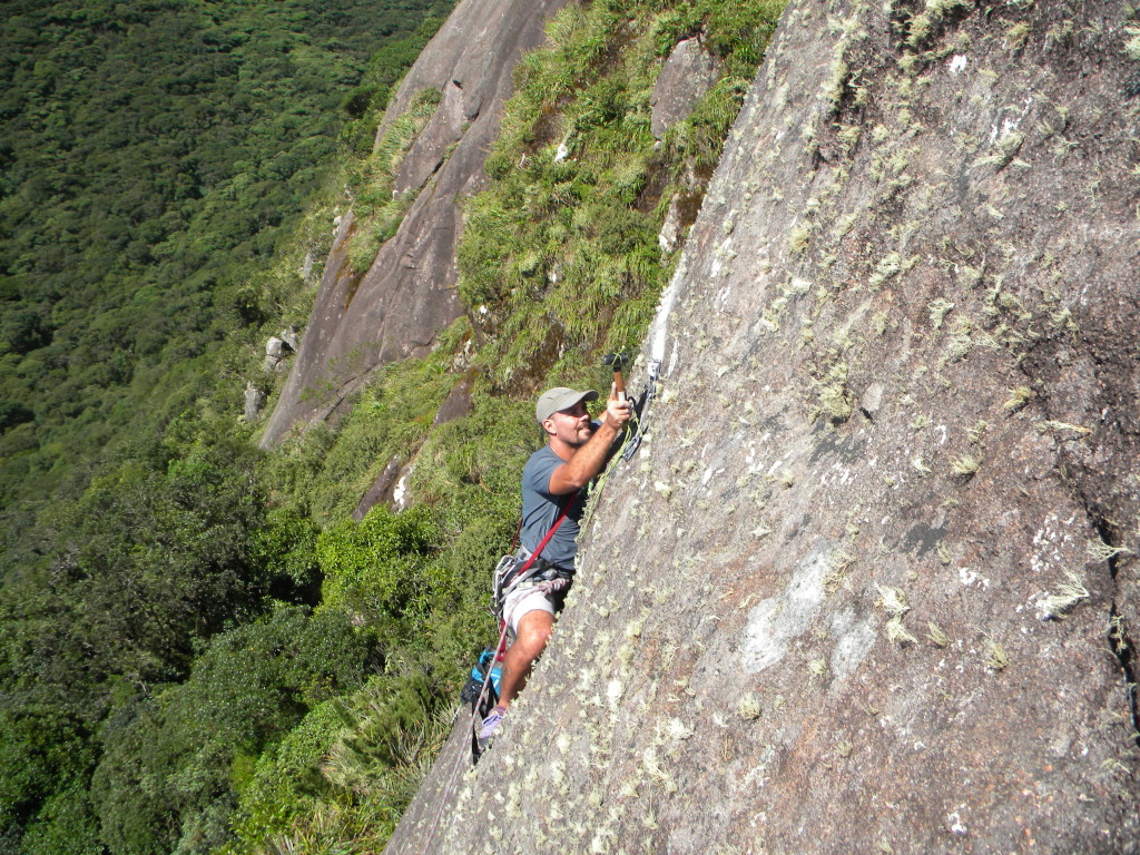 Colocando a terceira proteção da via