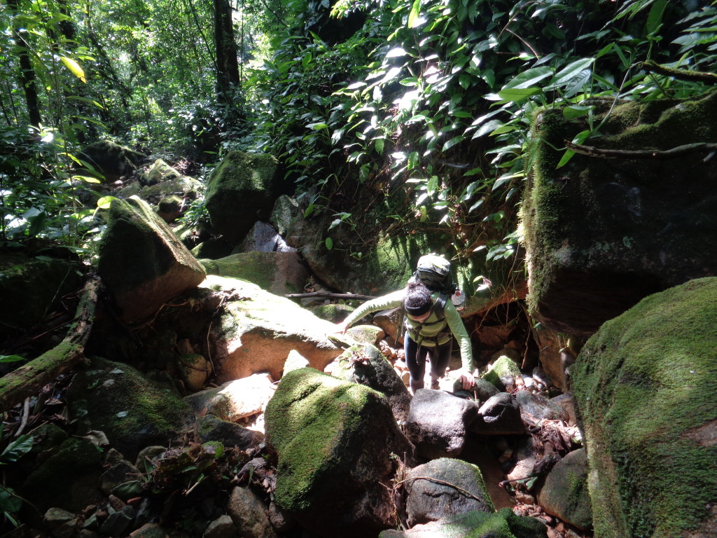 Subida para Cachoeira Seca