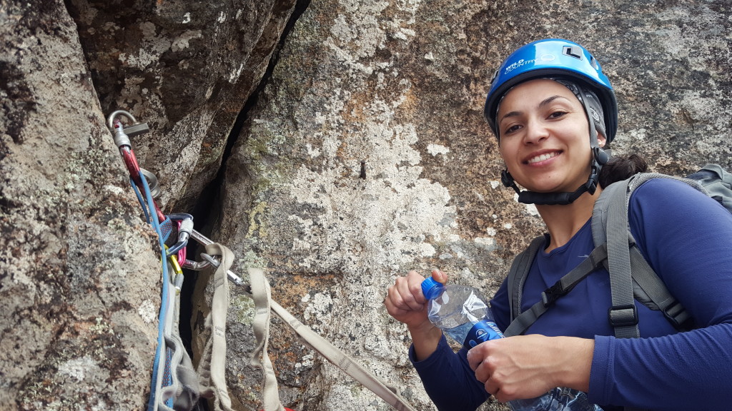 Michelle na primeira parada