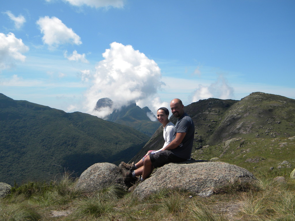 Eu, Michelle e o Pico Paraná