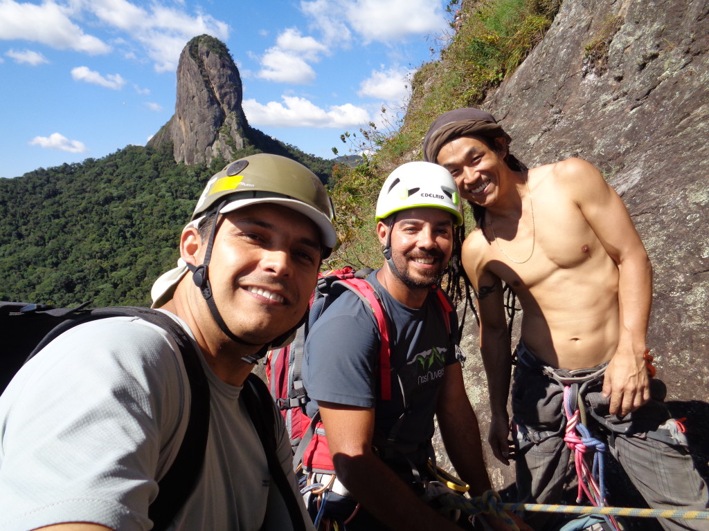 O trio, Alisson, Natan e Marcel