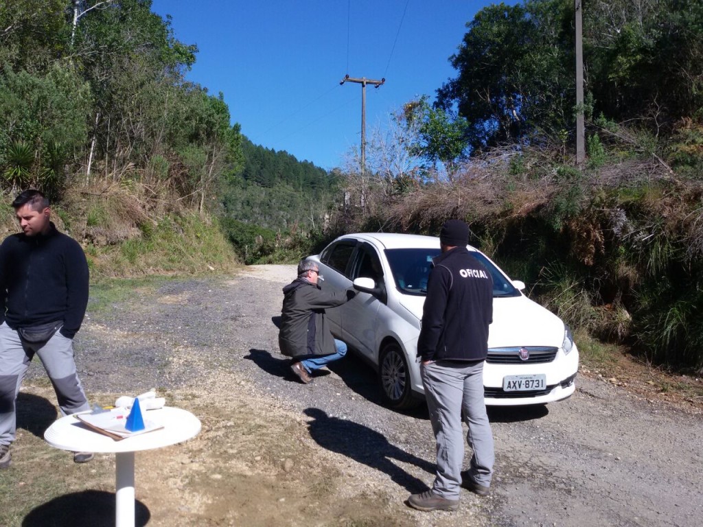 Orientação dos visitantes