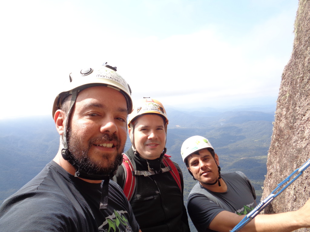 Eu, Juliano e Xandão na primeira parada da Maria Buana.