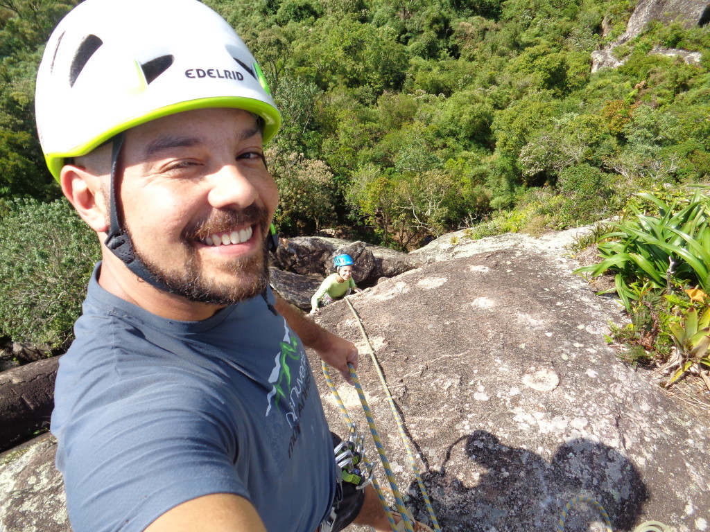 Escalando a Solanjaca.