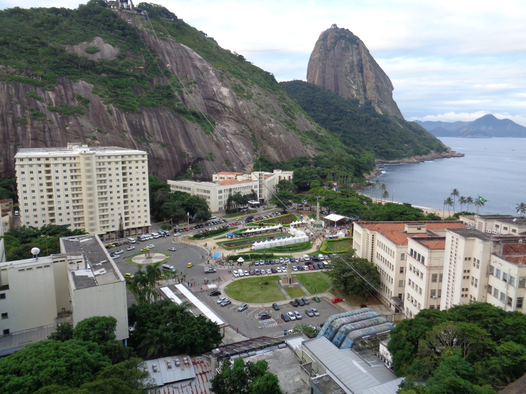 Praia Vermelha com o evento da ATM rolando