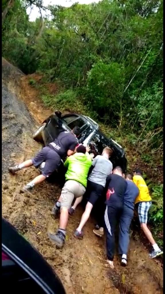 Já começamos a fazer força na estrada.