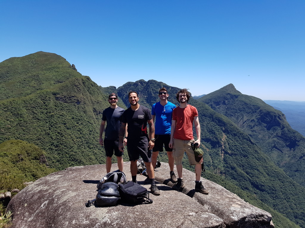 Da esquerda pra direita: Willian, Henrique, Matheus e André.