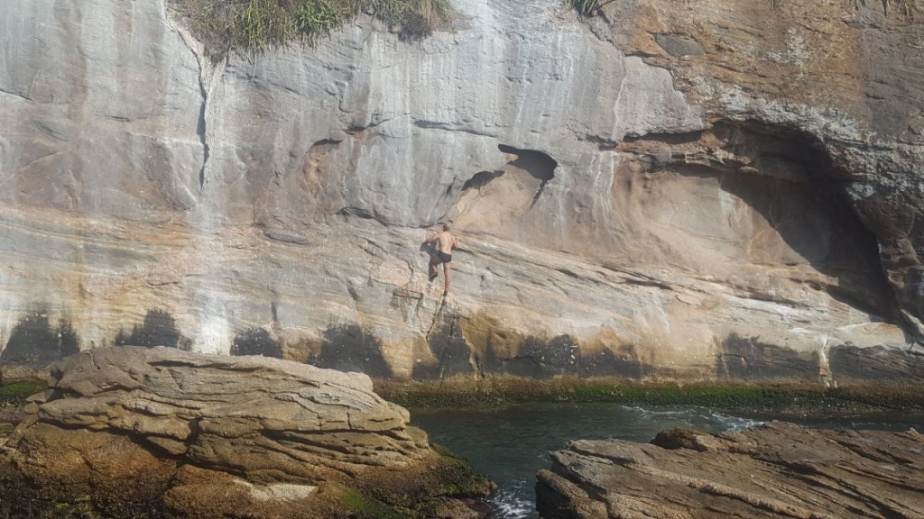 Psicobloc, realmente não é a minha praia.