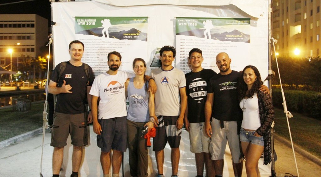 Galera do Paraná, Wilson, Pedro, Maria, Adilio, Rafael, eu e a Michelle.