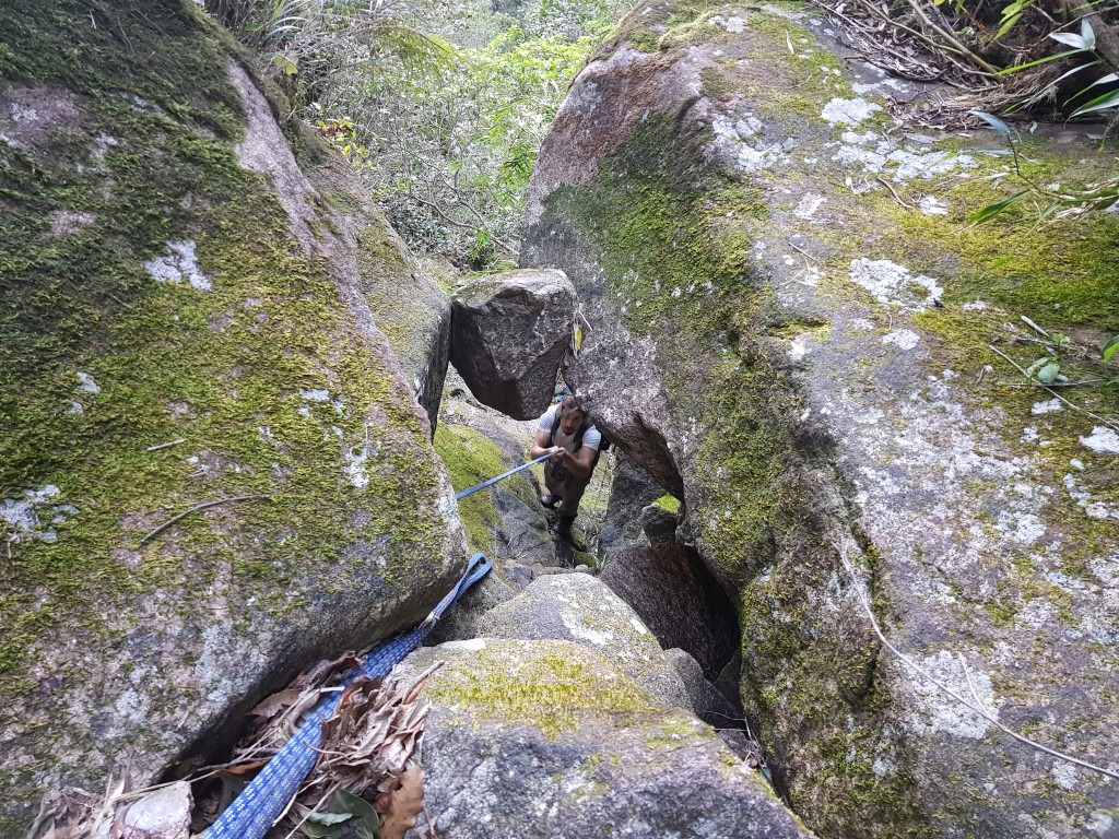 Uma das passagens dentro do vale.