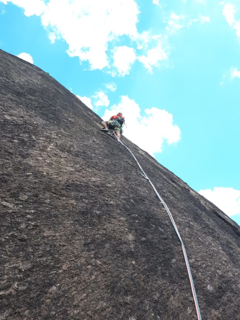 Começando a ficar mais vertical.