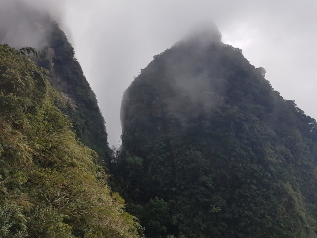 Vale das Catedrais visto da base da via