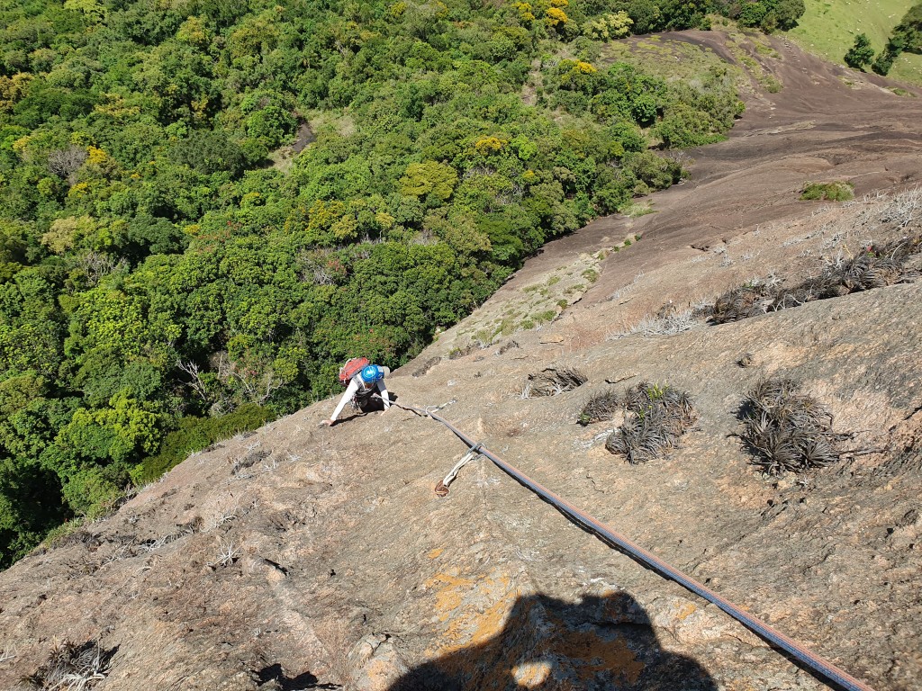 Finalizando a escalada