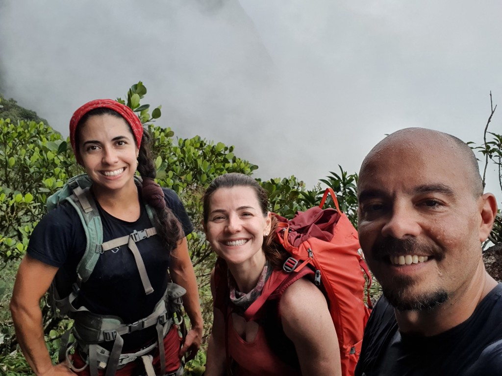 Carol, Edelin e Natan.