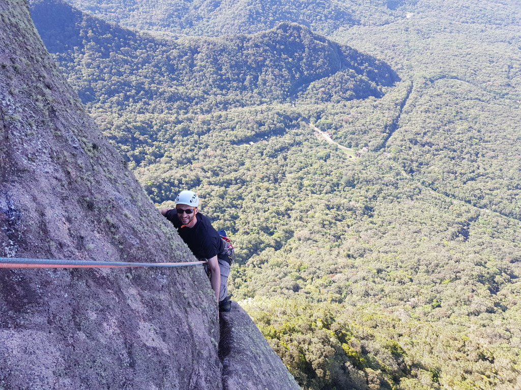 Daniel na virada da segunda enfiada