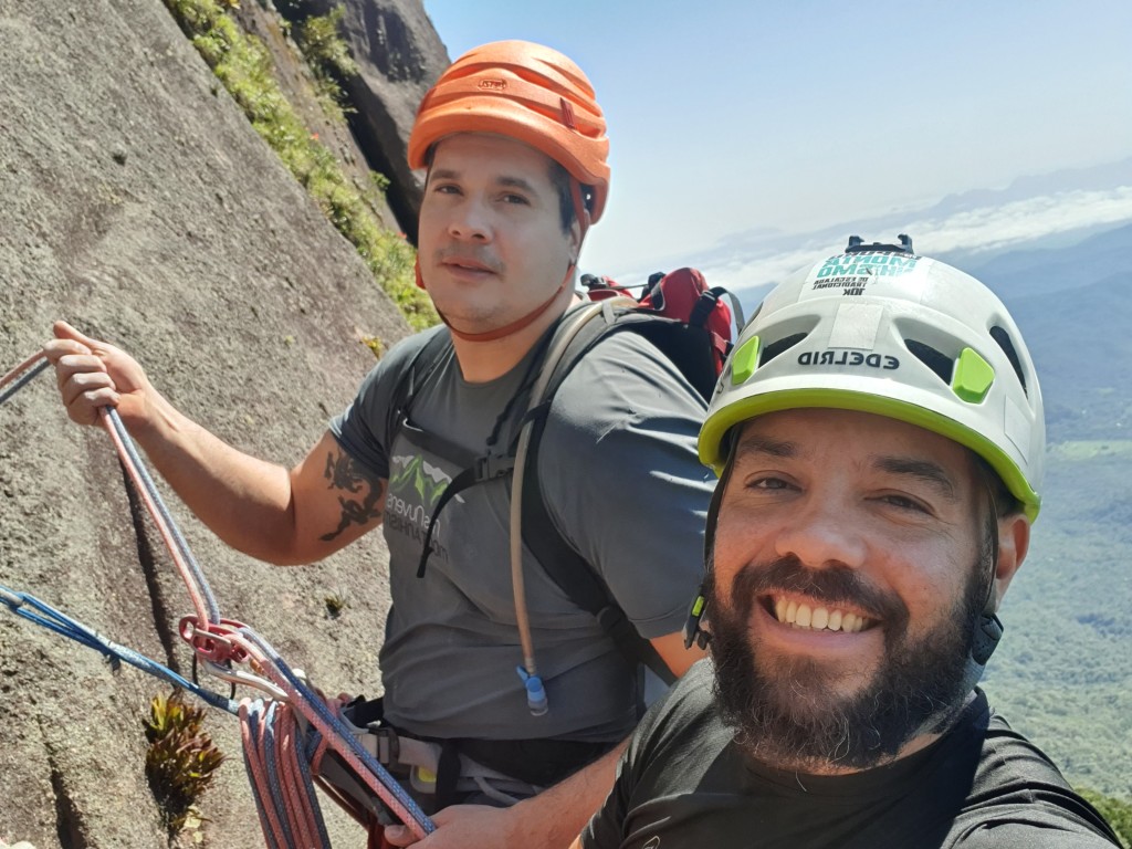 Juliano, aquele velho parceiro de escalada meio ranzinza.