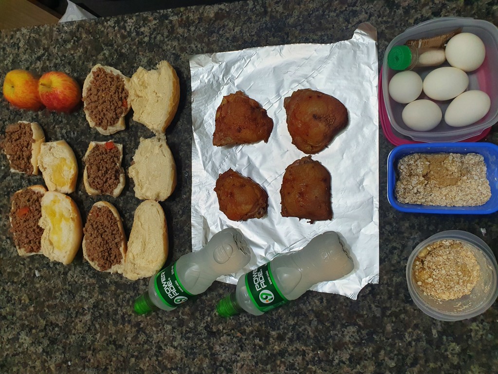 Lanche para aguentar o tranco da caminhada