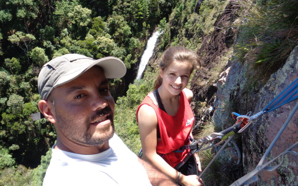 Escalada na cidade de Campo Alegre