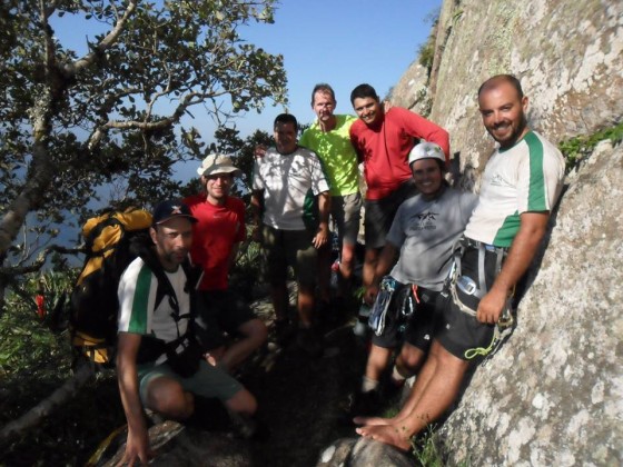 Nova via de escalada no Marumbi